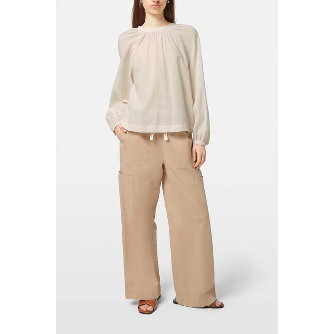 Scotch & Soda Bow Detail Top Soft Ice Size: 40 | Blouses Outlet | Dames |