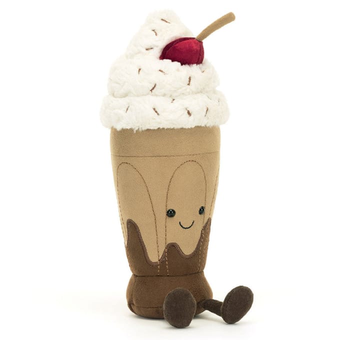 Jellycat knuffel Amuseables Marin Chocolate Milkshake