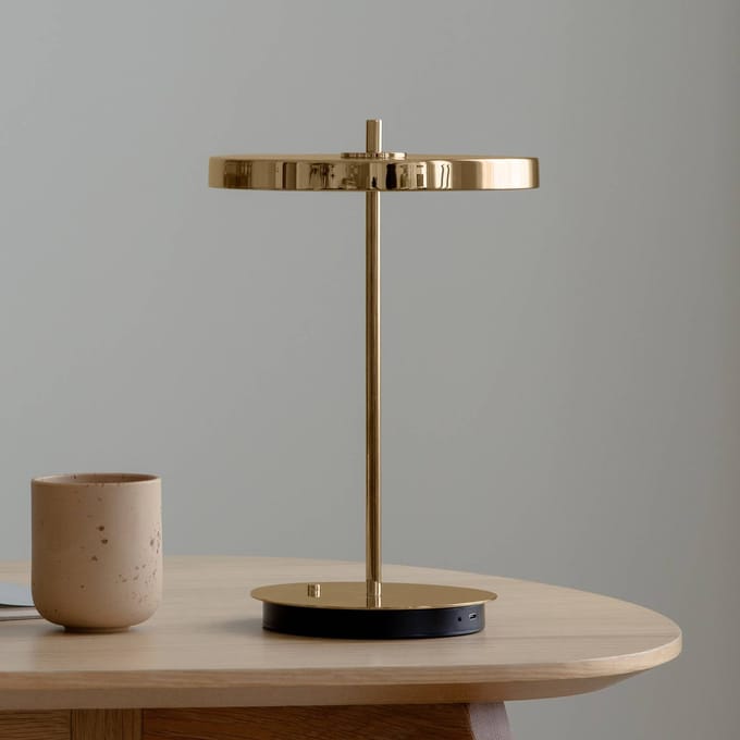 UMAGE Asteria Move V2 Draagbare Lamp - UmagePolishedBrass