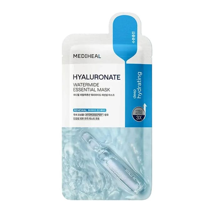 Hyaluronate Watermide Essentieel Masker Set 24ml x 10 stuks blue