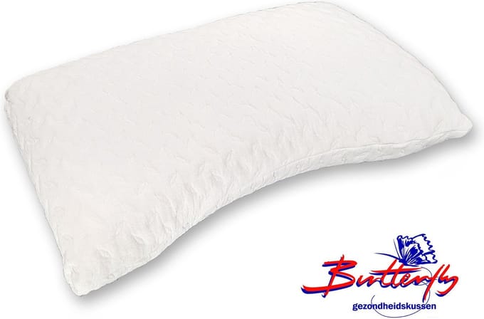 Butterfly kussen Single Comfort - medium - (hoogte 14 cm)