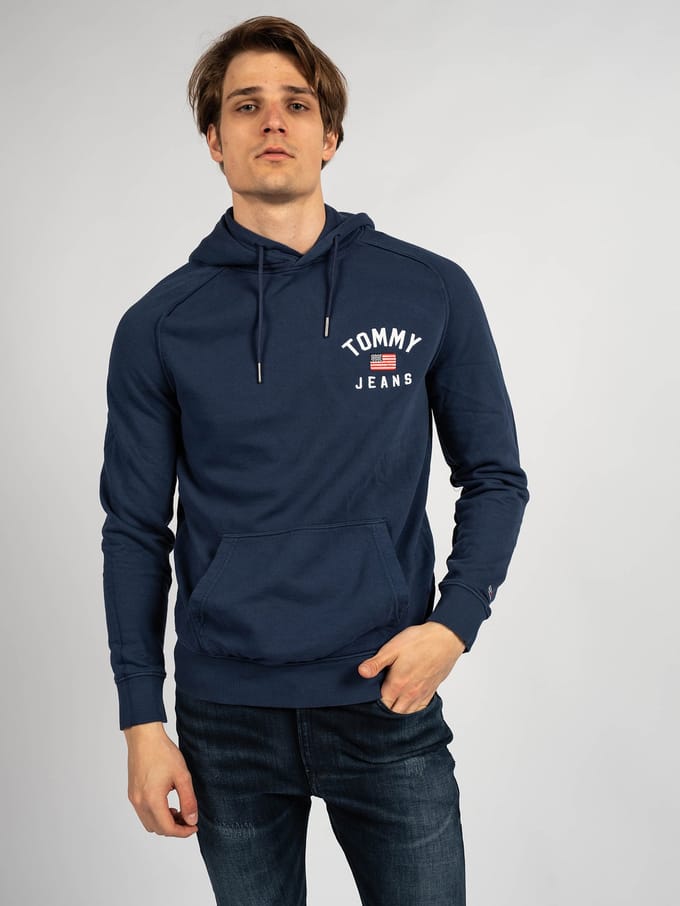 Tommy Jeans blouse Tjm Graphic Mannen blauw