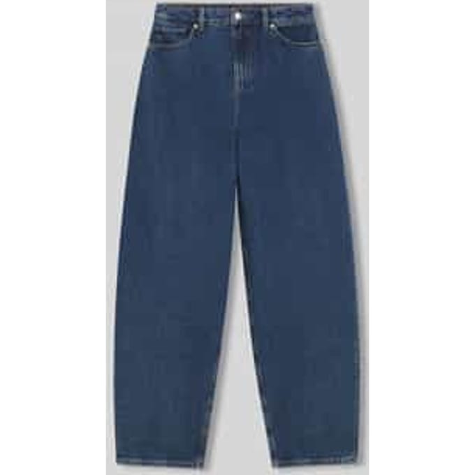 barrel fit jeans van puur katoen model 'GIMINE_5'