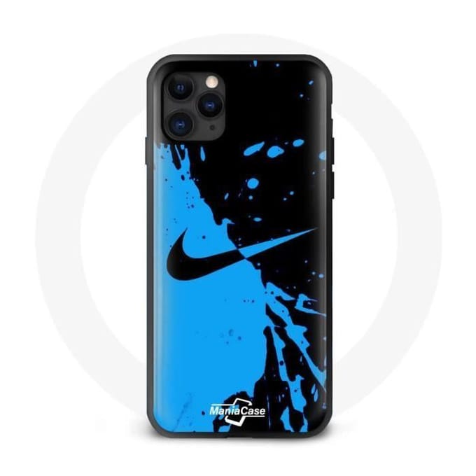 Coque - Maniacase - Iphone 11 Pro Max - Nike - Silicone - Souple noir