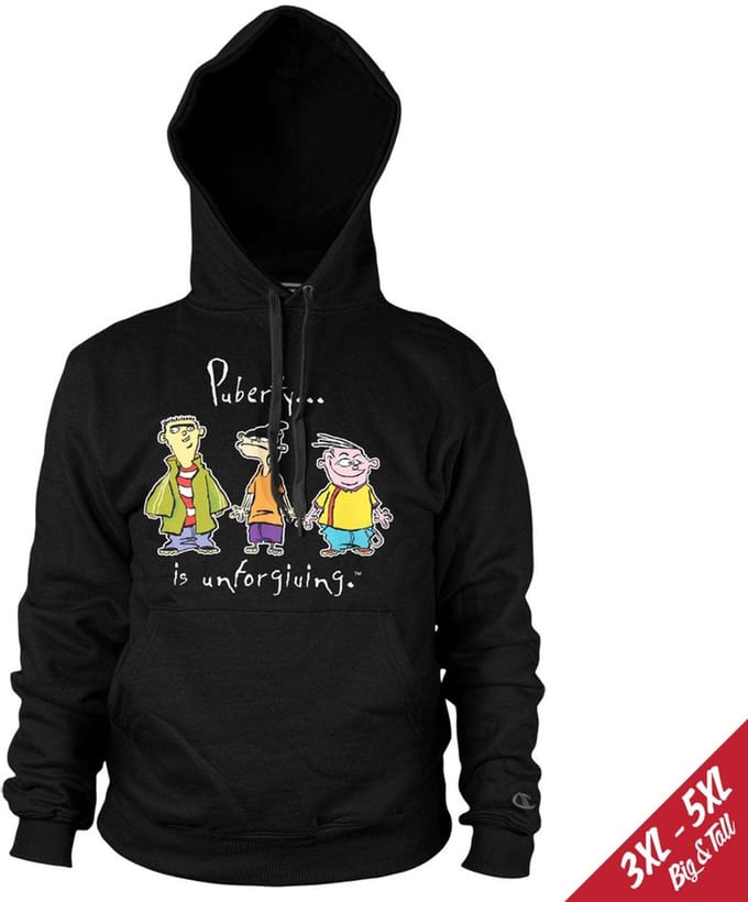Cartoon Network Puberty Is Unforgiving – Grote, lange hoodie WB-3-EEE002-DTF921