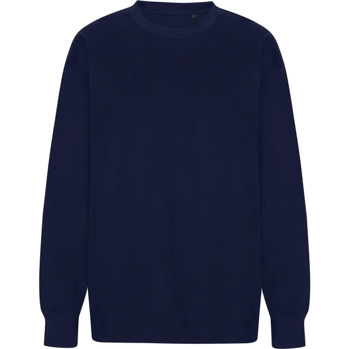 Neutral Oversized LS T-Shirt NET60050 - Navy - M
