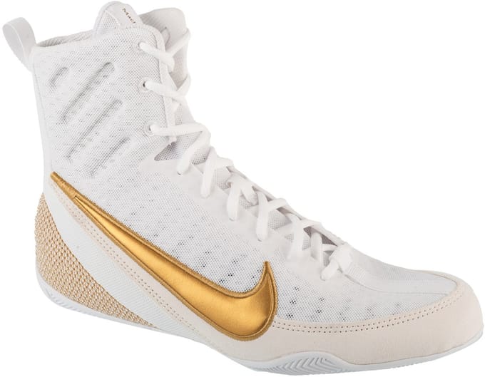 Nike Machomai 3.0 Boksschoenen - Wit/Goud (Beschikbaar in verschillende maten)