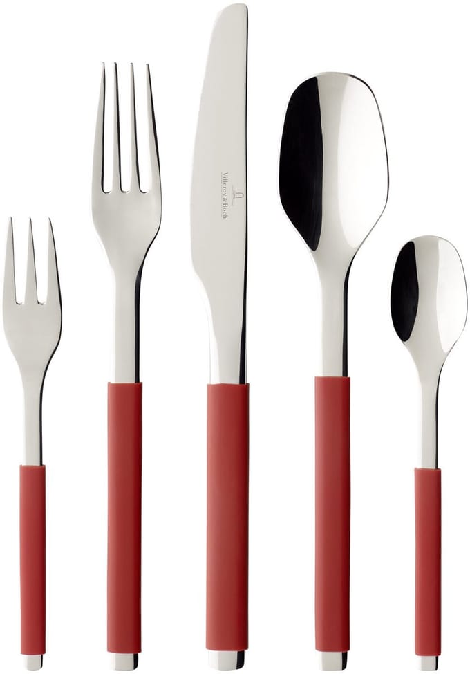 Villeroy & Boch S+ Cranberry Bestekcassette 30-dlg