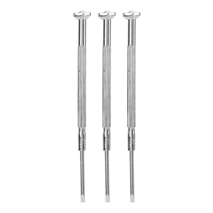 3 Stuks Blaasinstrument Schroevendraaier Reparatie Onderhoud Gereedschapsset Kit voor Saxofoon Klarinet white