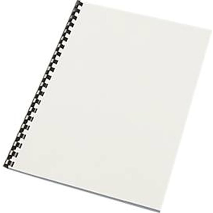 Voorblad GBC A4 Polycover 300micron wit 100 stuks