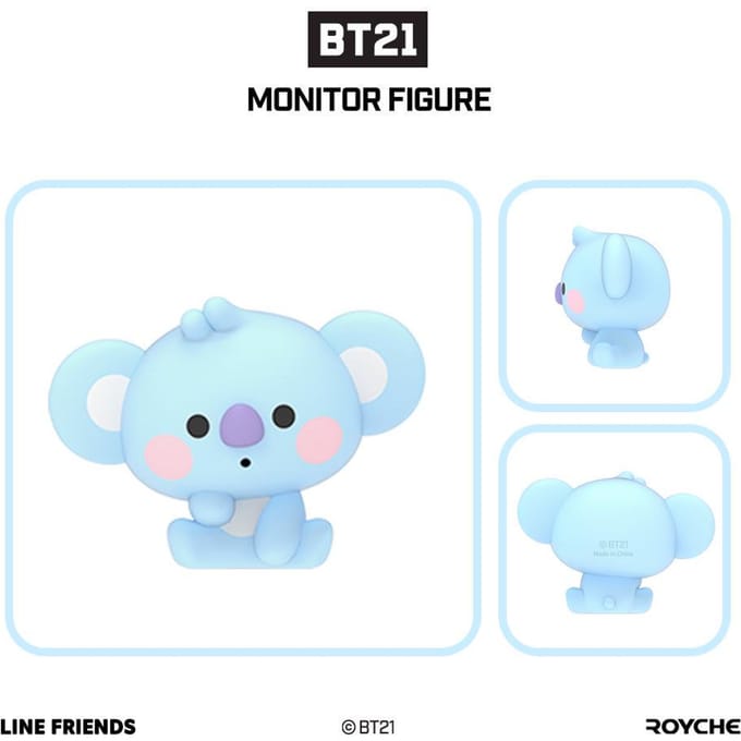 BT21 Officiële Babyfoonfiguur white