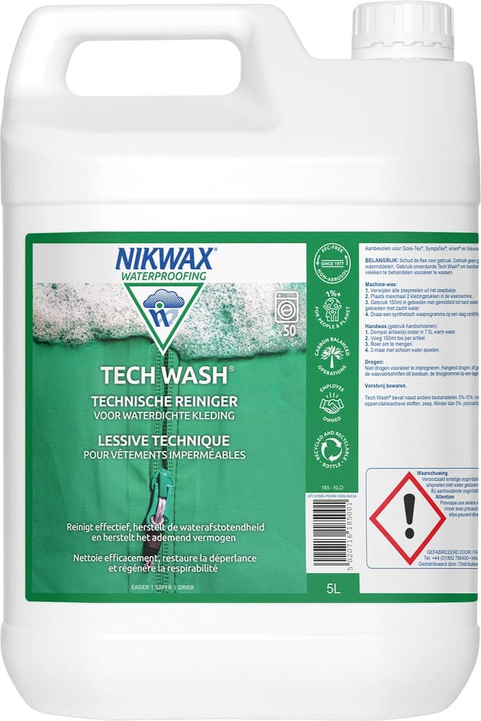 Nikwax Tech Wash 5 Litre