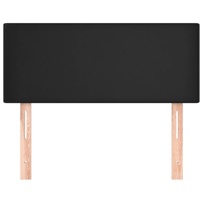 vidaXL - Hoofdbord - 100x5x78/88 - cm - kunstleer - zwart