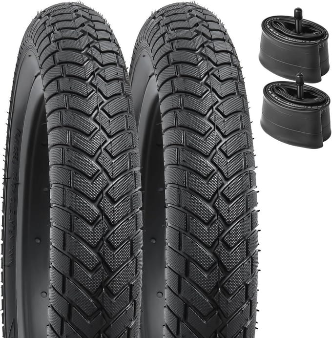 14 inch fietsbanden 14 x 1,95 Heavy Duty - Compatibel met diverse maten