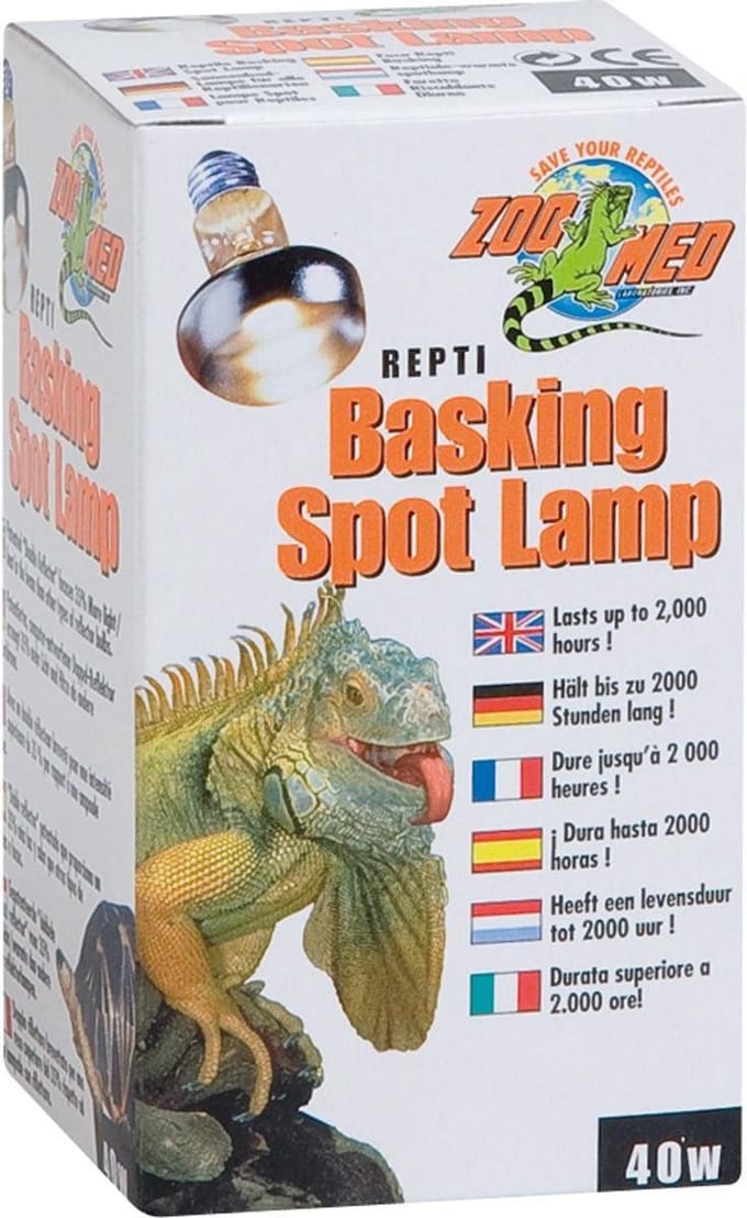 ZM Repti Basking Spot Lamp - 40 w.