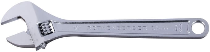 ROTHENBERGER Verstelbare moersleutel 12", sleutelmaat tot 34mm - 70444