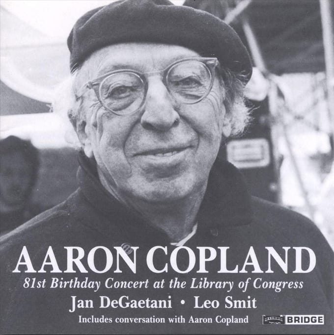Aaron Copland: 81st Birthday Concer