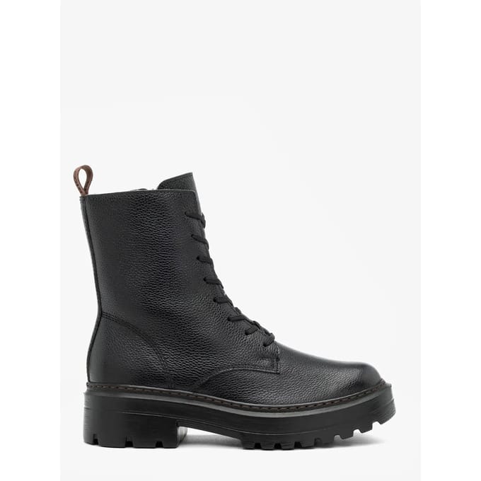 Leren veterboots voor dames Ryłko Natalie