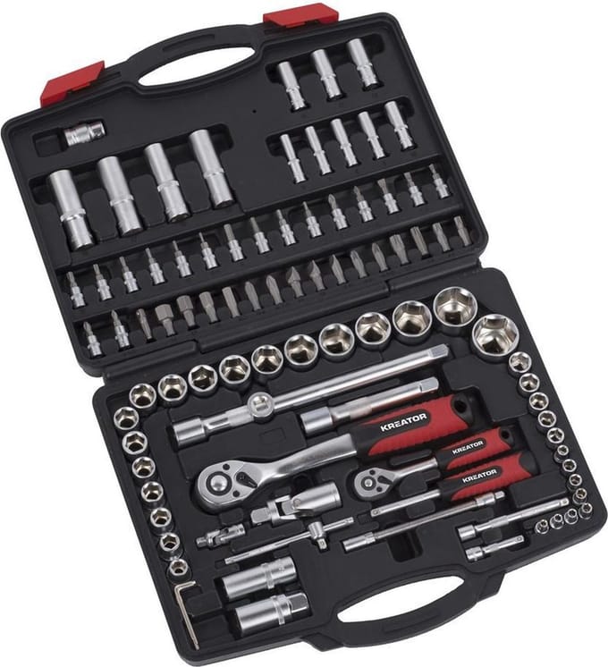Kreator KRT500119 Dopsleutelset - 94 delig