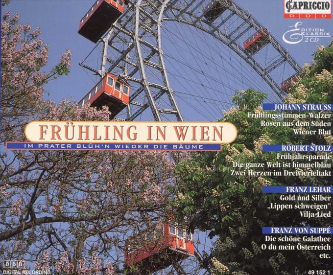 Vienna Boys Choir; WDR Rundfunkorchester; Helmuth - Springtime In Vienna (2 CD)