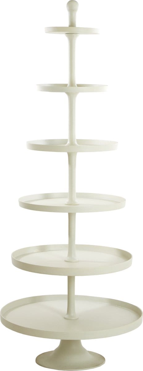 Light & Living - Etagere HOKKSUND - Ø80x200cm - Wit