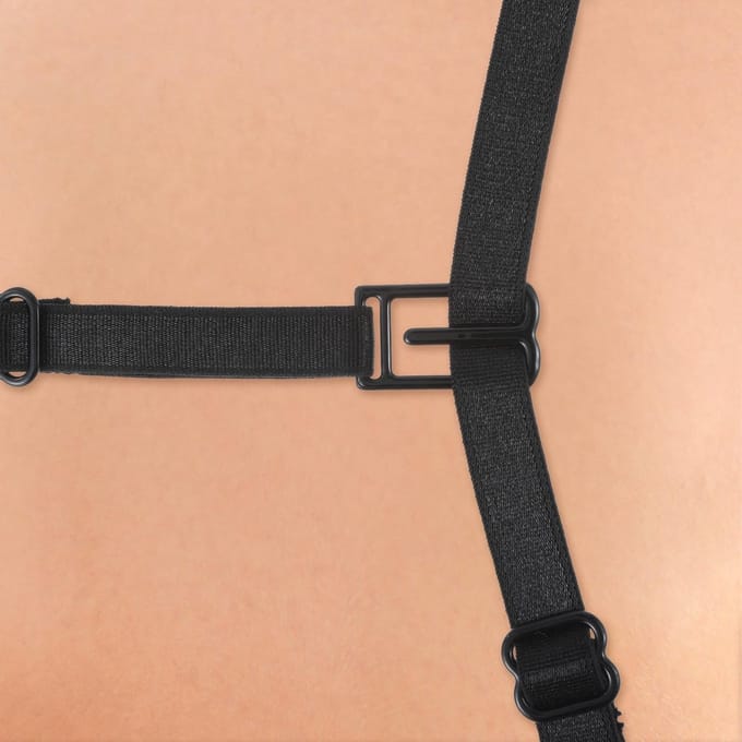 Dailygoods- Beha-bandjes 6 stuks - Antislip Beha-dragers - Verstelbare Bandjes - Elastische Clips - Nylon - One Size - Beha-houder