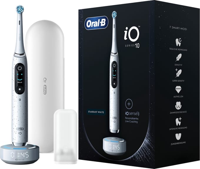 Oral-b Io Series 10 - Elektrische Tandenborstel - Transparant