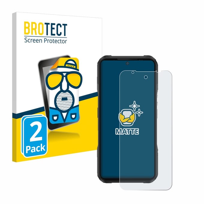 BROTECT - Screenprotector voor Doogee V20 - Folie Beschermfolie matte 2 Stuks