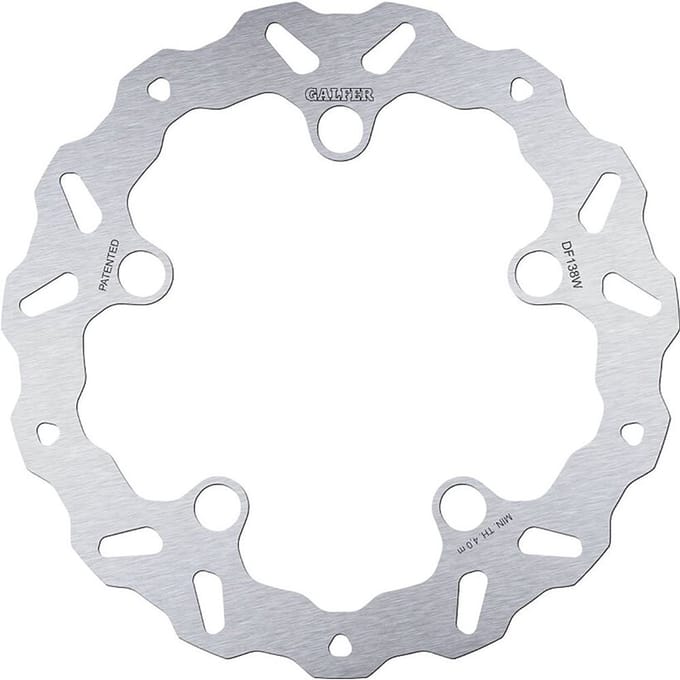 Galfer Df138w Fixed Wave Remschijf Zilver 296 x 4.5 mm