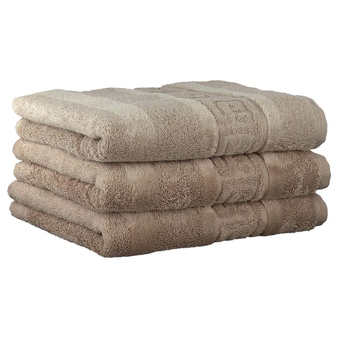Cawoe Handdoek C Noblesse Een maat, 50x100 Set van 3