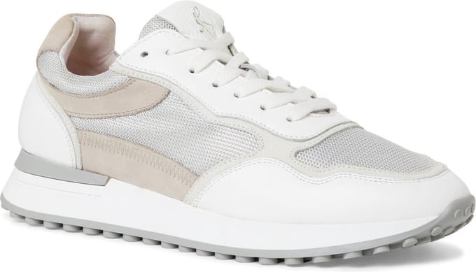 Marco Tozzi Heren Sneaker - 13605-197 Wit/Combi - Maat 46