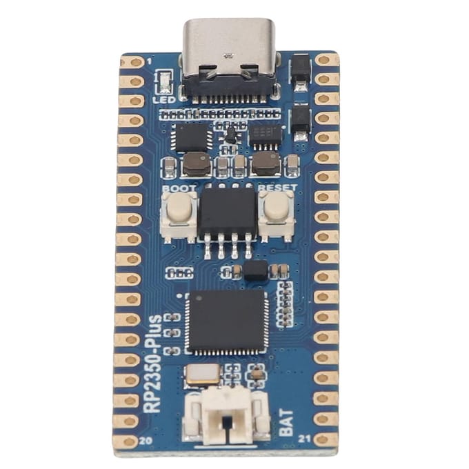 Voor RP2350 Plus Ontwikkelbord Vervanging voor RasPi Pico 2 Dubbele Kern Dubbele Architectuur