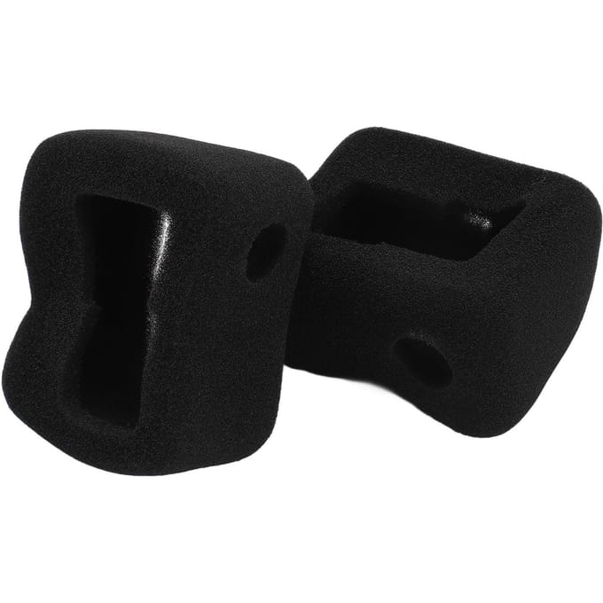 2 Stuks Windscherm Cover Windruis Vermindering Vervormingsbestendig Windscherm Behuizing Frame Case voor black