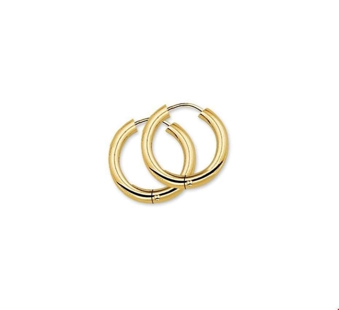 Geelgouden Klapoorringen 2 4001660