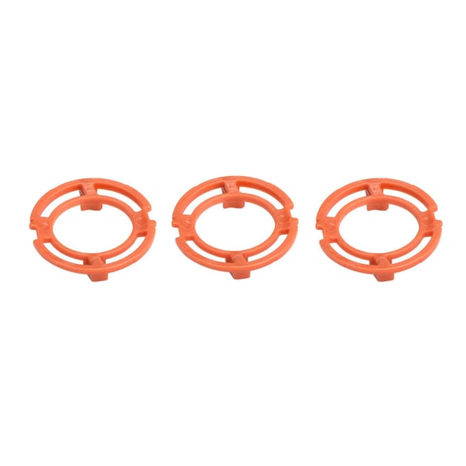3 STUKS Oranje Mes Borgringen voor Serie 7000 9000 RQ12 Modellen rood