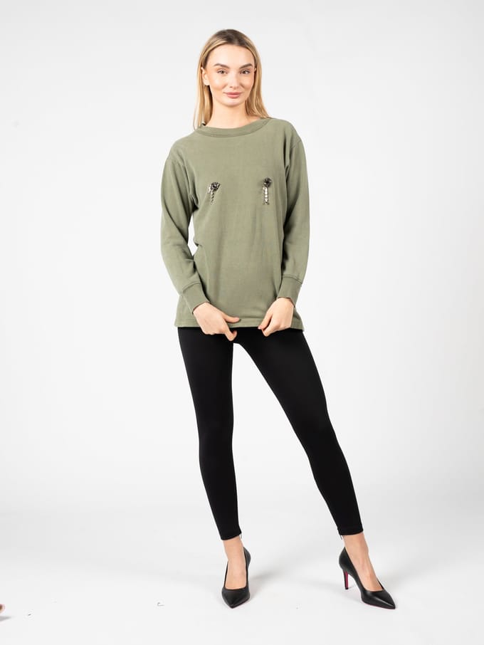 Pinko blouse Corona Vrouw groen