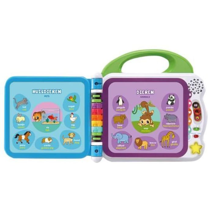 VTech mijn eerste 100 woorden educatief speelgoed - 12 thema's, interactief