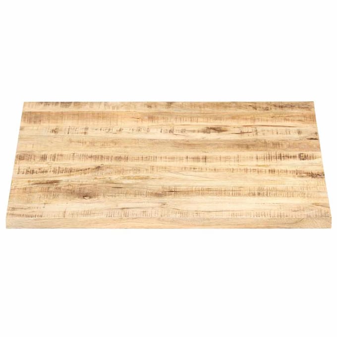vidaXL Tafelblad 25-27 mm 60x60 cm massief mangohout