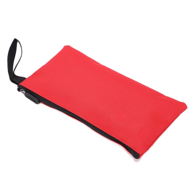 Canvas Gereedschapstas Duurzaam Waterdicht Draagbare Canvas Ritszak voor Opslag van ItemsRood red