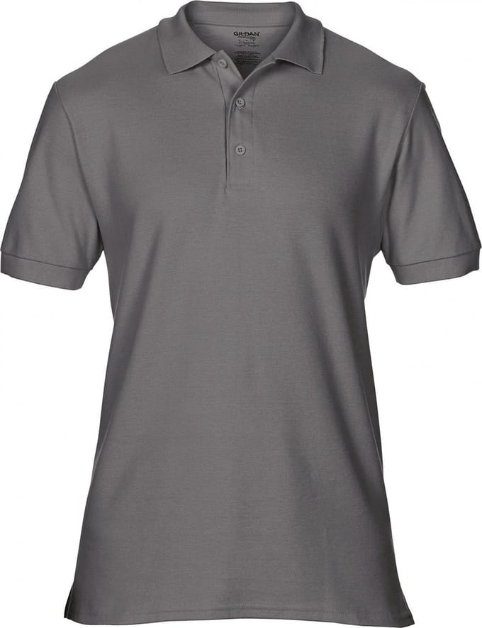 Gildan - Hammer Piqué Unisex Polo - Charcoal (Solid) maat M