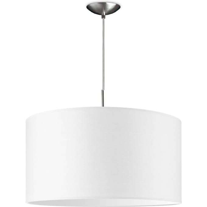 hanglamp tube deluxe bling Ø 50 cm - wit