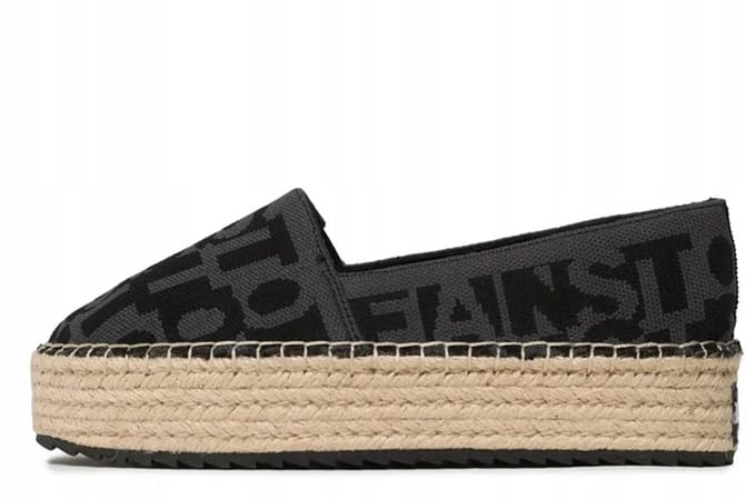 Tommy Jeans Serie - Multicolore Espadrilles - EU37 - Textiel Buitenkant - Oorspronkelijke Doos