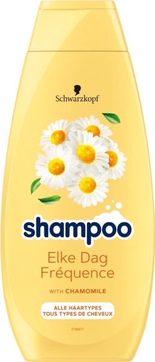 Schwarzkopf - Shampoo - Elke dag - Kamille - Alle types haar - 400 ml - 1 stuk