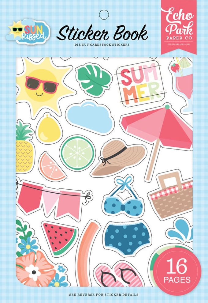 Echo Park - Sun Kissed Sticker Book (SK312029)