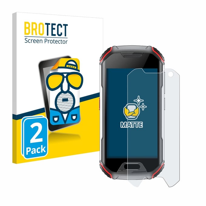 BROTECT - Screenprotector voor Unihertz Atom L - Folie Beschermfolie matte 2 Stuks