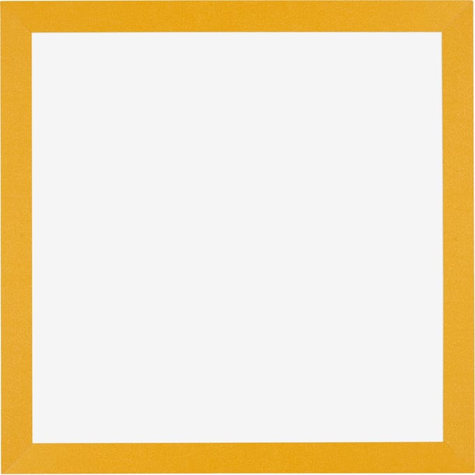 Fotolijst 20x20 cm - MDF - Geel - Marseille