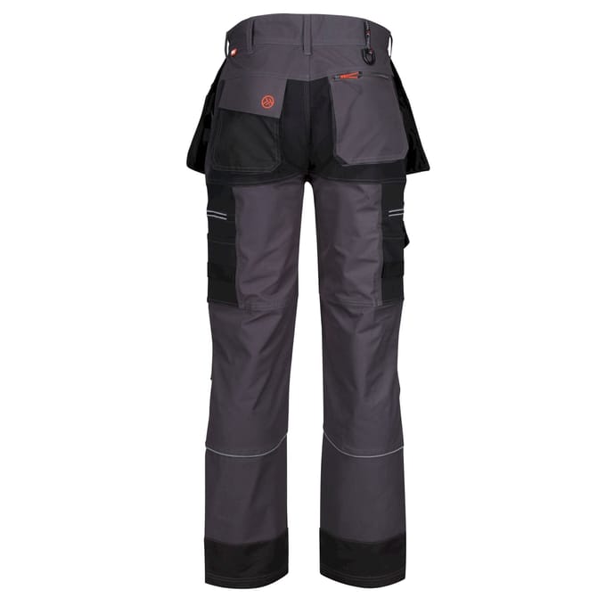 Regatta Heren Infiltrate Softshell Stretch Werkbroek (Strijkijzer/zwart)