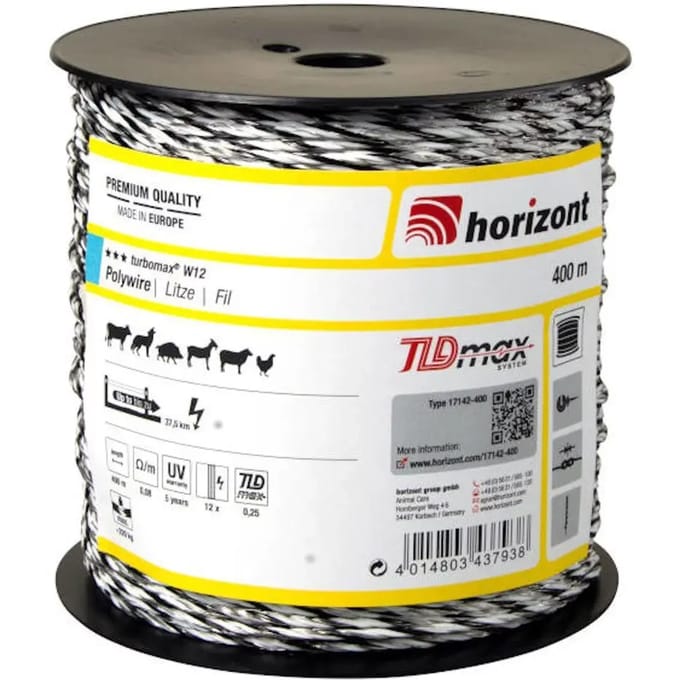 Draad Horizont Turbomax W12 400 m