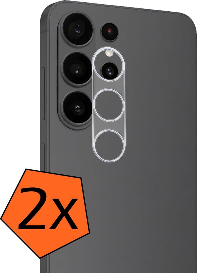 Camera Lens Protector - 2 Stuks - Geschikt voor Samsung Galaxy S26 Ultra - Camera Screenprotector - Gehard Glas - Beschermglas - Tempered Glass - Screen Protector
