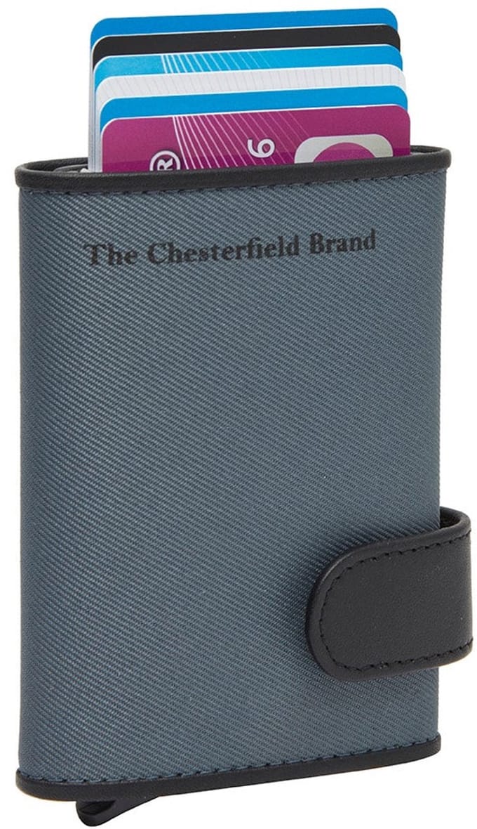 The Chesterfield Brand - Leren Pasjeshouder Lichtgrijs Sabana
